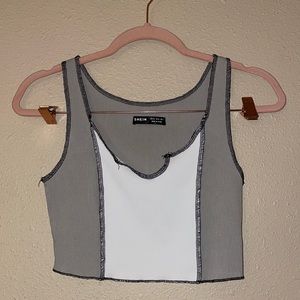 cropped tank top
